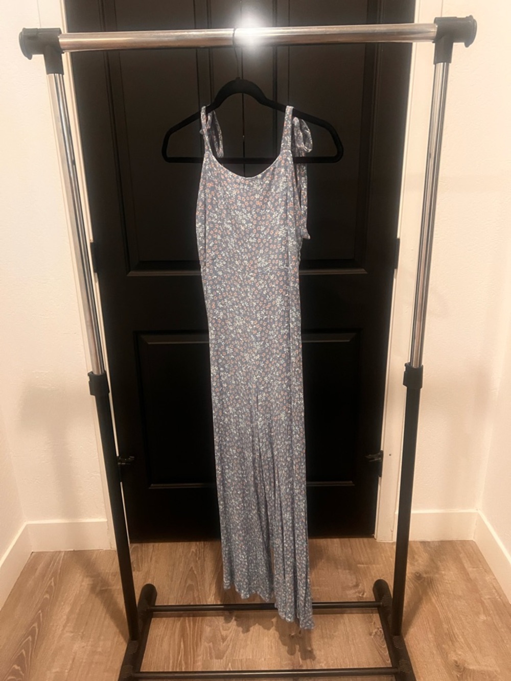 Audrey 3+1 Blue Floral Maxi Dress